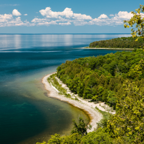Door County is a place to visit in Wisconsin this Summer