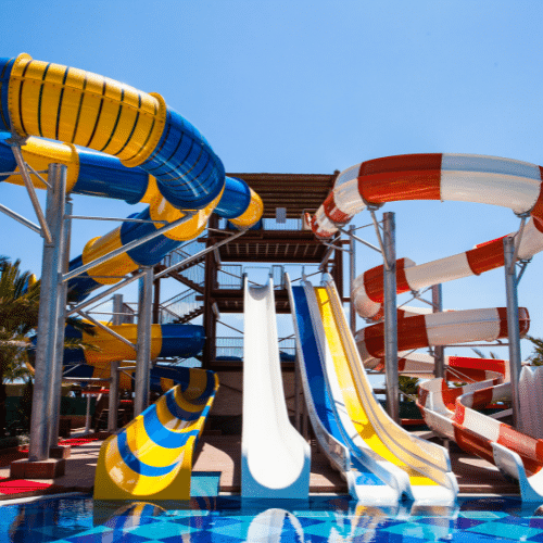 The Wisconsin Dells Waterpark and Attractions area place to visit in Wisconsin this Summer
