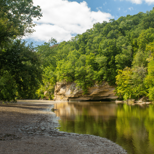 Visit the Turkey Run State Park in Indiana
